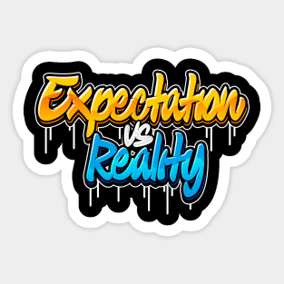 no reality Sticker